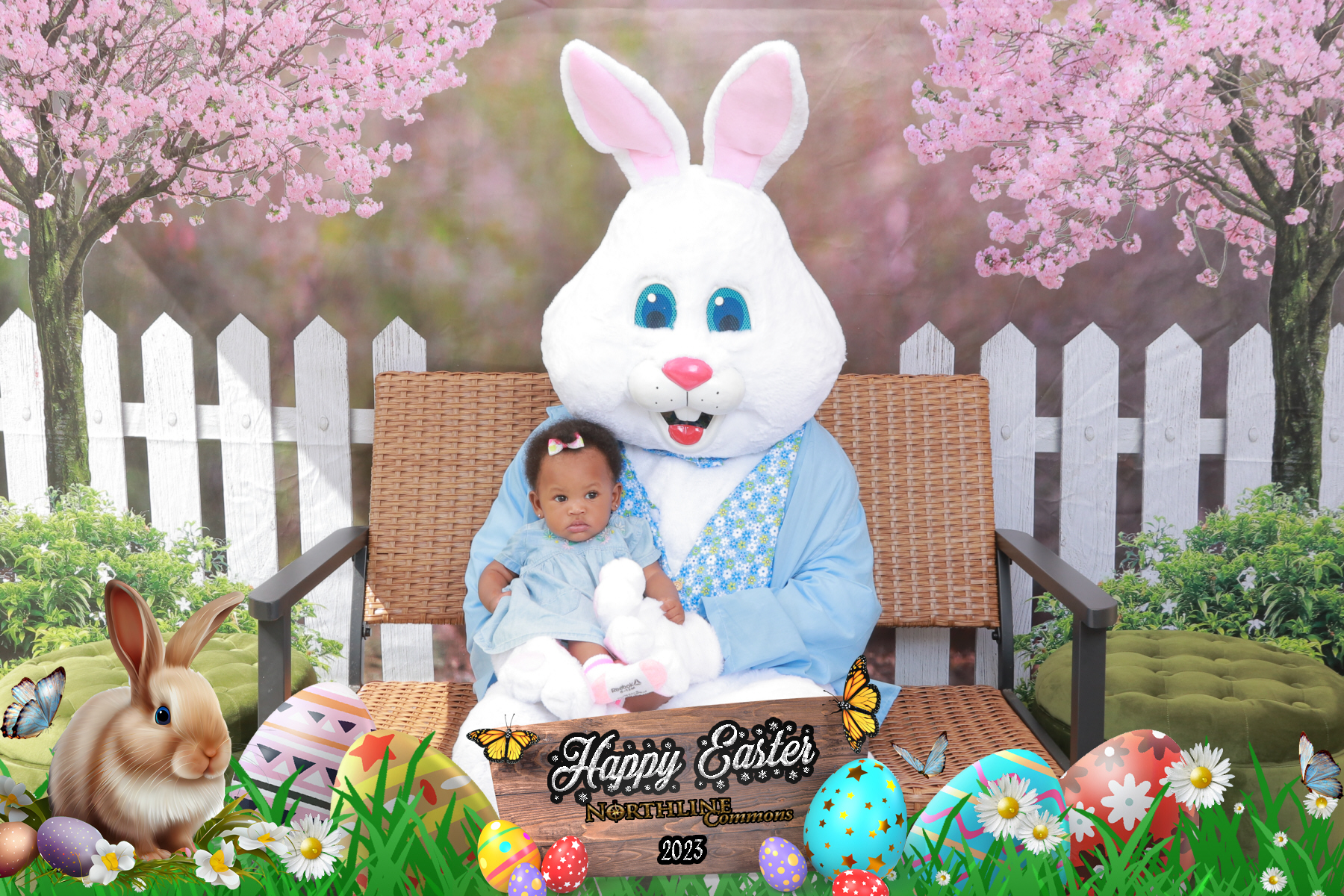 Northline Commons Easter Bunny Hop 2023 Northline Commons